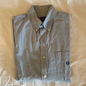 Chaps Men’s Blue Button Up Shirt